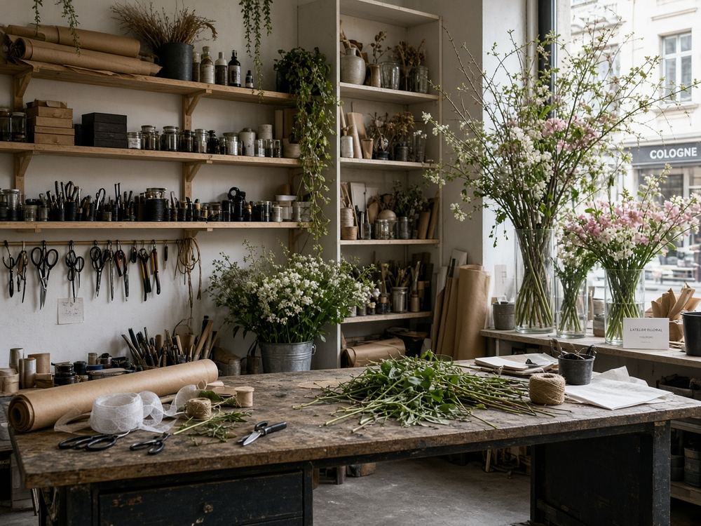 About the Florist / bouquets / event florals studio at Florals Frozen Ridge